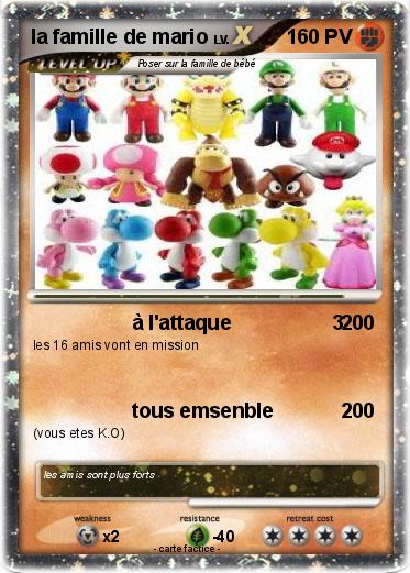Pokemon la famille de mario