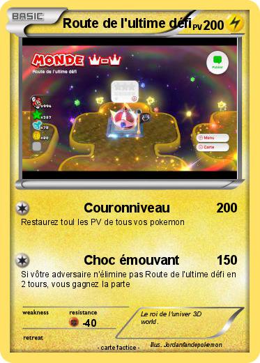 Pokemon Route de l'ultime défi