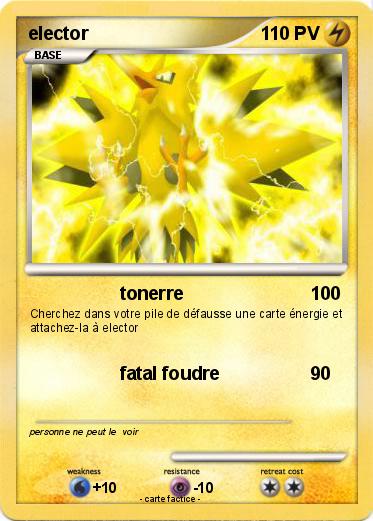 Pokemon elector