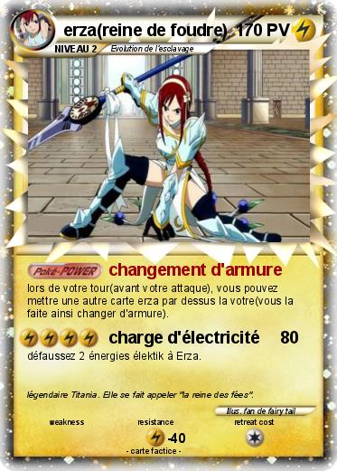 Pokemon erza(reine de foudre)