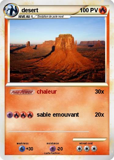 Pokemon desert