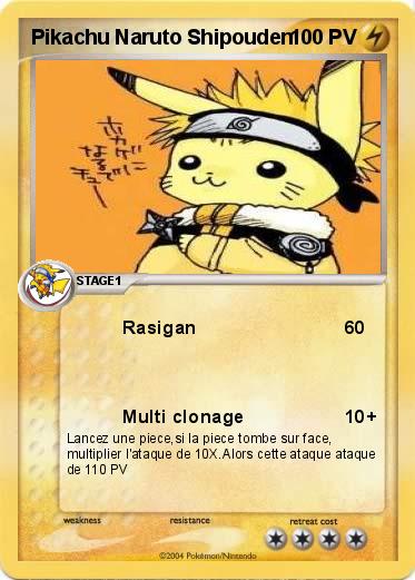 Pokemon Pikachu Naruto Shipouden