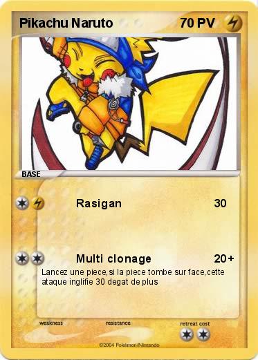 Pokemon Pikachu Naruto 