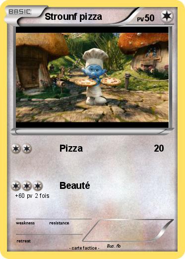 Pokemon Strounf pizza