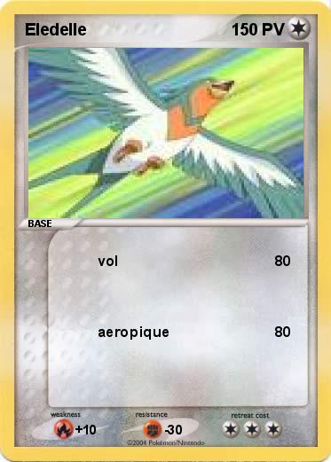 Pokemon Eledelle