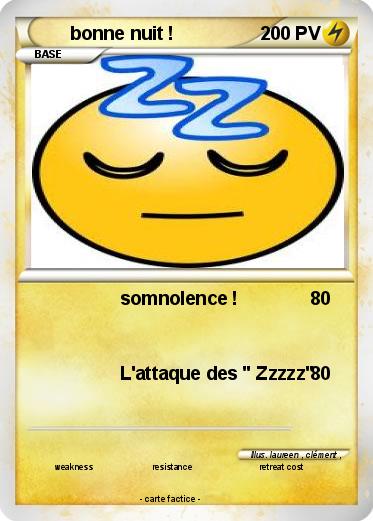Pokemon bonne nuit !