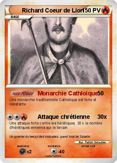 Pokemon Richard Coeur de Lion