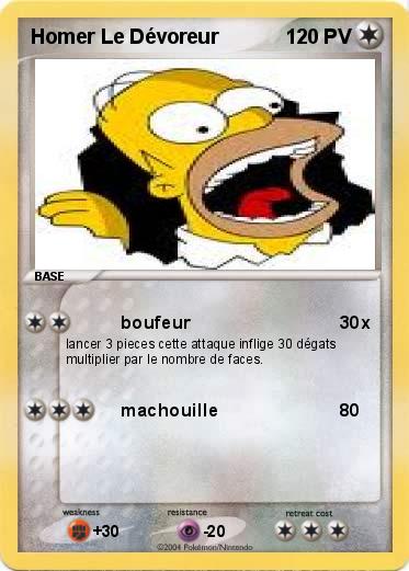 Pokemon Homer Le Dévoreur