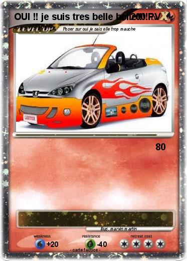 Pokemon OUI !! je suis tres belle belle!!!!