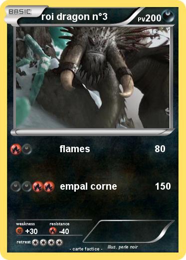 Pokemon roi dragon n°3
