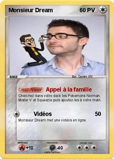 Pokemon Monsieur Dream