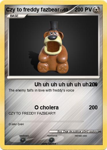 Pokemon Czy to freddy fazbear
