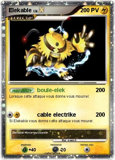 Pokemon Elekable