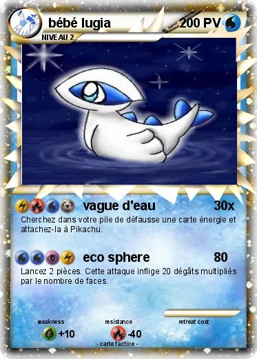Pokemon bébé lugia
