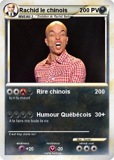 Pokemon Rachid le chinois