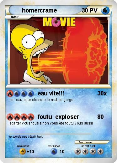 Pokemon homercrame