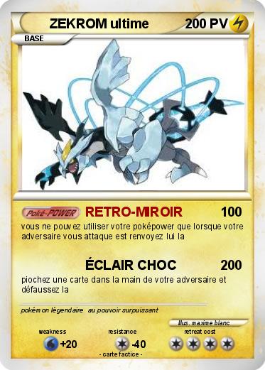 Pokemon ZEKROM ultime