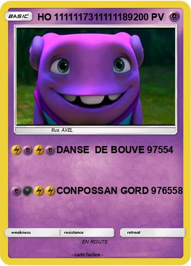 Pokemon HO 1111117311111189