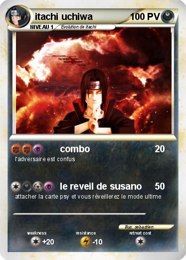 Pokemon itachi uchiwa