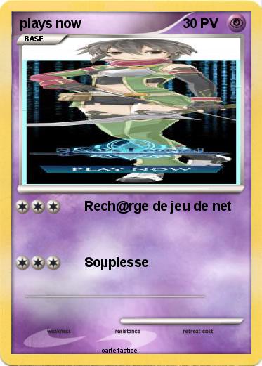 Pokemon plays now