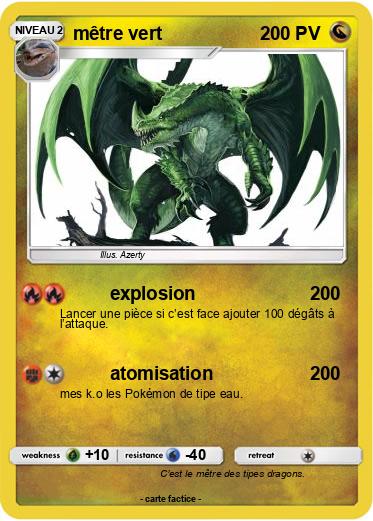 Pokemon mêtre vert