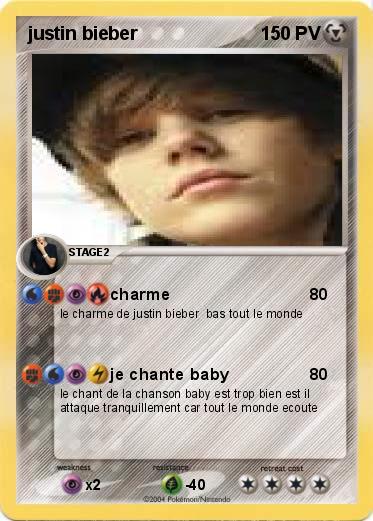 Pokemon justin bieber
