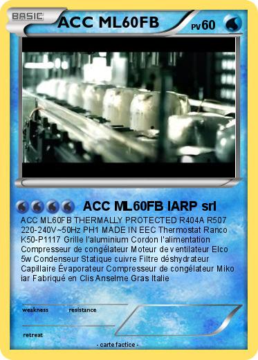 Pokemon ACC ML60FB