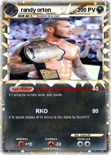 Pokemon randy orton