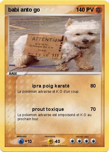 Pokemon babi anto go