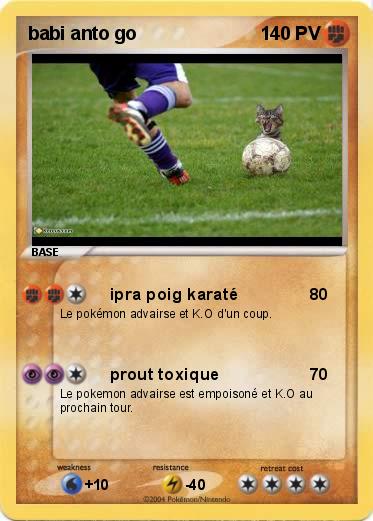 Pokemon babi anto go