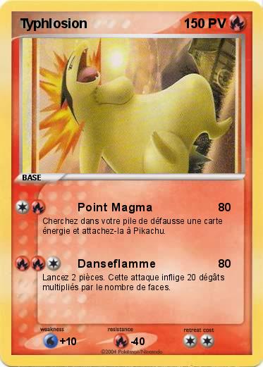 Pokemon Typhlosion
