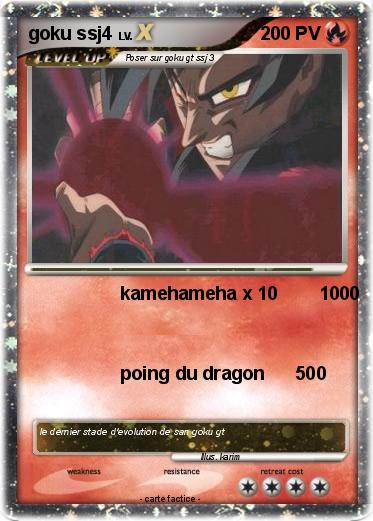 Pokemon goku ssj4
