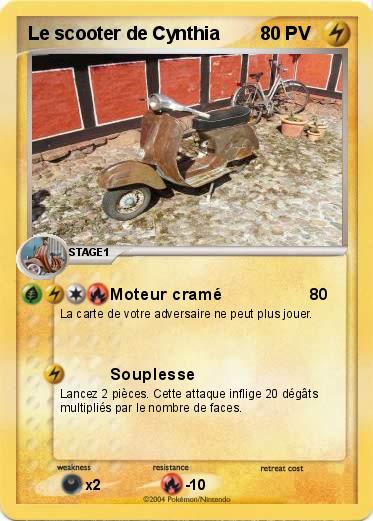Pokemon Le scooter de Cynthia