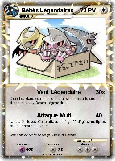 Pokemon Bébés Légendaires