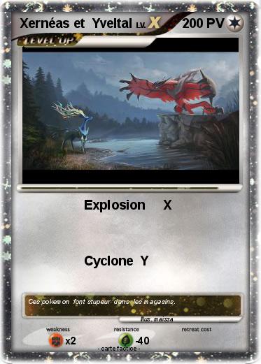 Pokemon Xernéas et  Yveltal