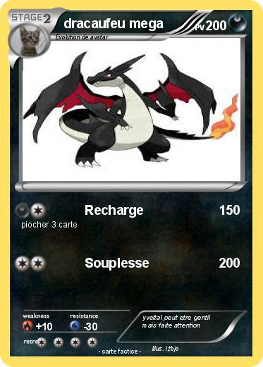 Pokemon dracaufeu mega