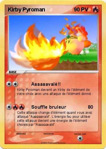 Pokemon Kirby Pyroman