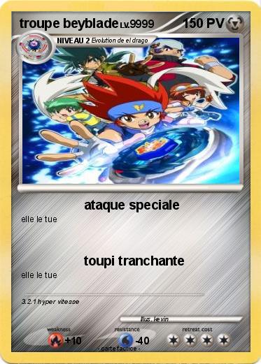 Pokemon troupe beyblade