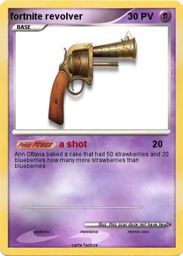 Pokemon fortnite revolver
