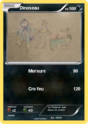 Pokemon Dinoseau