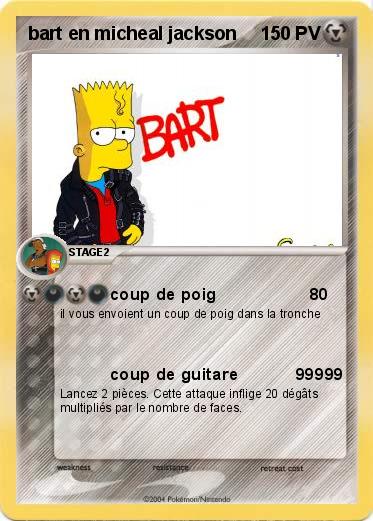 Pokemon bart en micheal jackson