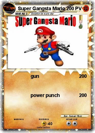 Pokemon Super Gangsta Mario