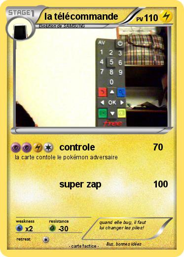 Pokemon la télécommande