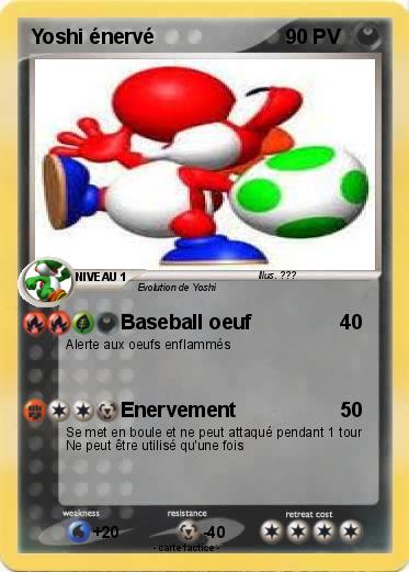 Pokemon Yoshi énervé