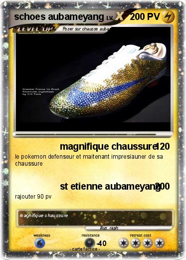 Pokemon schoes aubameyang