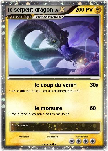 Pokemon le serpent dragon