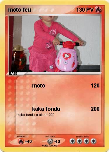 Pokemon moto feu