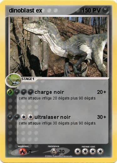 Pokemon dinoblast ex