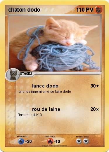 Pokemon chaton dodo