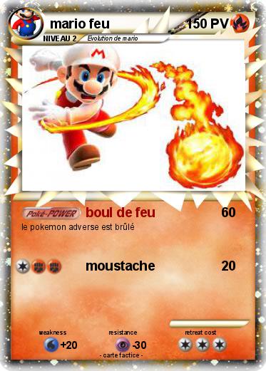 Pokemon mario feu